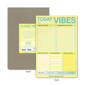 Today Vibes Pad by Knock Knock