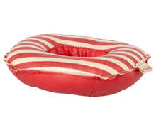 Load image into Gallery viewer, Red Stripe Rubber Boat by Maileg