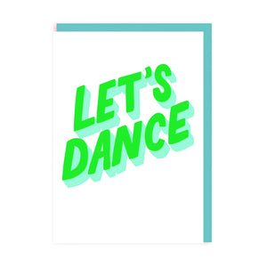 Let’s Dance Greetings Card by Ohh Deer