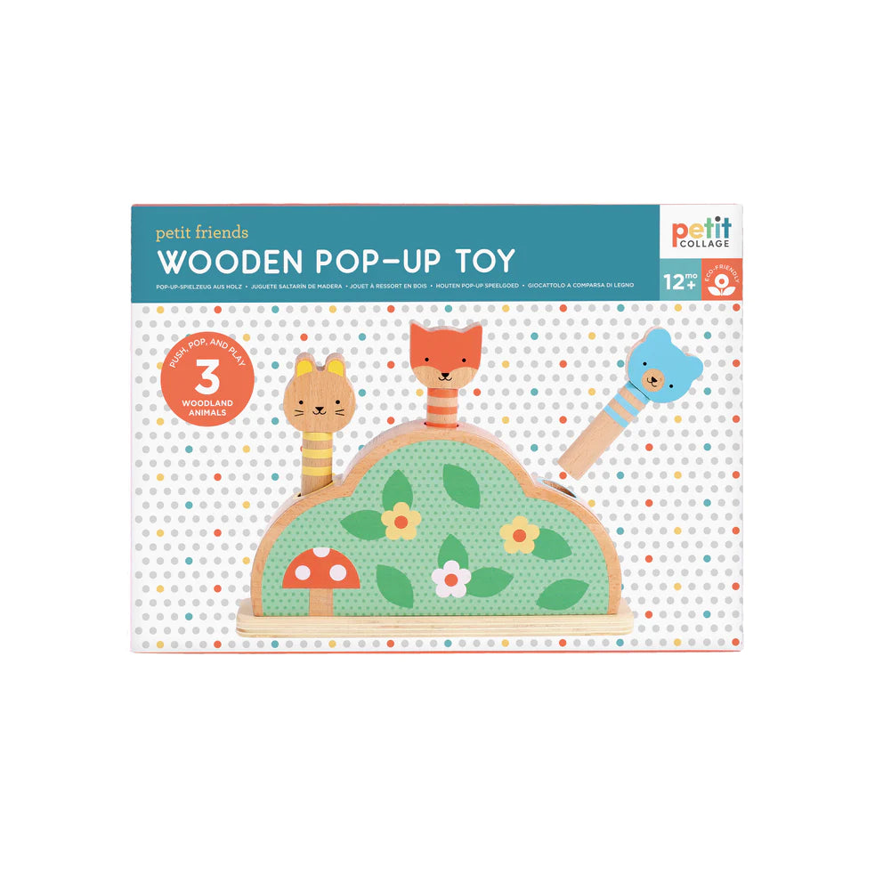 Wooden Pop- Up Toy by Petit Collage