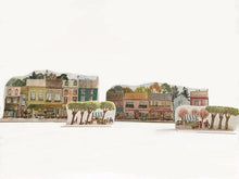 Load image into Gallery viewer, Market Day- A Street To Cut Out by Nicola Clarke Studio
