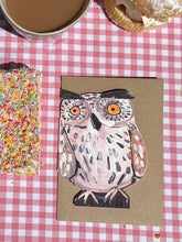 Load image into Gallery viewer, Laura Skilbeck Greetings Card - Owl