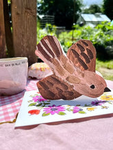 Load image into Gallery viewer, Laura Skilbeck Greetings Card - Swoopy Bird