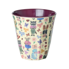 Load image into Gallery viewer, Melamine Cup - Bordeaux - Nathalie Lete Print by Rice