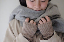 Load image into Gallery viewer, Nishiguchi Kutsushita Alpaca Wool Arm & Leg  Warmer - Beige