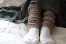 Load image into Gallery viewer, Nishiguchi Kutsushita Alpaca Wool Arm & Leg  Warmer - Beige