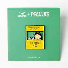 Load image into Gallery viewer, Peanuts Be Kind Pin Badge - Help