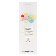 Load image into Gallery viewer, Meri Meri Balloon Cake Topper