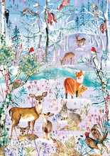 Load image into Gallery viewer, Roger la Borde Advent Calendar Card  - Wild Winter's Song