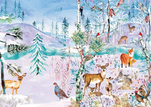 Load image into Gallery viewer, Roger la Borde Advent Calendar Card  - Wild Winter's Song
