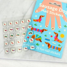 Load image into Gallery viewer, Sausage Dog Nail Stickers