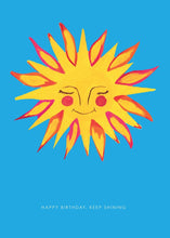 Load image into Gallery viewer, Sunshine Birthday Card by Hutch Cassidy