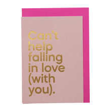 Load image into Gallery viewer, Cant Help Falling In Love Streamable Song Card