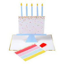 Load image into Gallery viewer, Meri Meri Cake Slice Happy Birthday Card
