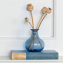 Load image into Gallery viewer, Palar Vase Recycled Glass - Lapis - Gazebogifts