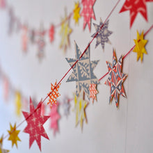 Load image into Gallery viewer, Make a Star Garland by Cambridge Imprintl
