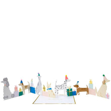 Load image into Gallery viewer, Meri Meri Dog Party Concertina Card

