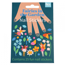 Load image into Gallery viewer, Fairies In The Garden Nail Stickers