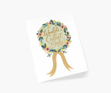 Load image into Gallery viewer, World&#39;s Cutest Baby Card by Rifle Paper Co.

