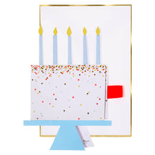 Load image into Gallery viewer, Meri Meri Cake Slice Happy Birthday Card
