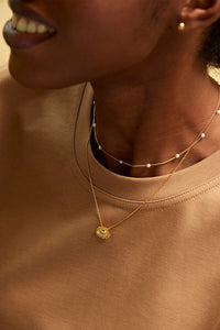 Estella Bartlett Sunflower Pendant Necklace