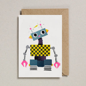 Robot Card - Beep by Petra Boase