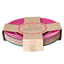 Load image into Gallery viewer, Melamine Dinner Plates In Assorted Colours by Rice dk