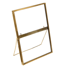 Load image into Gallery viewer, Standing Frame in Brass  18 x 13 cm  by Rex London
