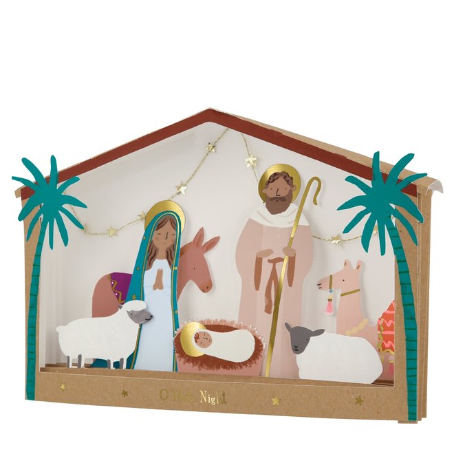 Meri Meri Nativity Card