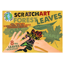Load image into Gallery viewer, Scratch Art Set - Leaves
