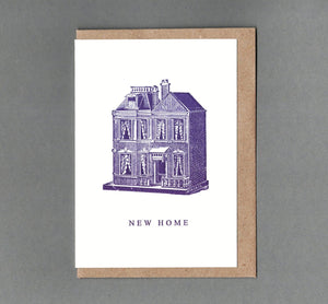 New Home, Dolls House Card, By Passenger Press
