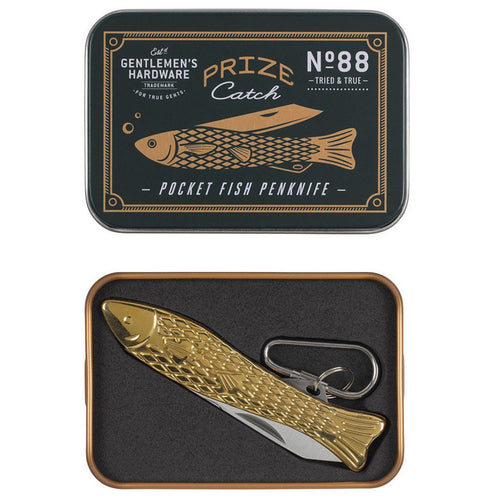 Gentlemen’s Hardware - Pocket Fish Penknife - Gazebogifts