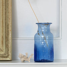 Load image into Gallery viewer, Pampa Vase Recycled Glass - Lapis - Gazebogifts