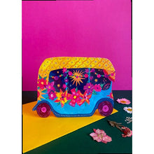 Load image into Gallery viewer, Magical Sunshine Tuk Tuk Pop Up Greetings Card by Hutch Cassidy - Gazebogifts