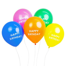 Load image into Gallery viewer, Happy Birthday Rainbow Balloons by Talking Tables