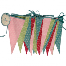Load image into Gallery viewer, Spotty Cotton Party Bunting - Gazebogifts