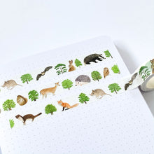 Load image into Gallery viewer, British Woodland Washi Tape - Gazebogifts