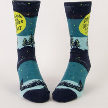 Load image into Gallery viewer, Dragons and Wizards and S**t Men’s Crew Socks by Blue Q