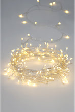 Load image into Gallery viewer, Cluster Light String , Mains Operated - 15 metres  - Silver
