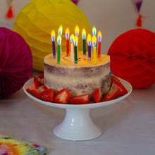 Load image into Gallery viewer, Rainbow Multicoloured Flame Candles by Taking Tables
