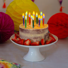 Load image into Gallery viewer, Rainbow Multicoloured Flame Candles by Taking Tables