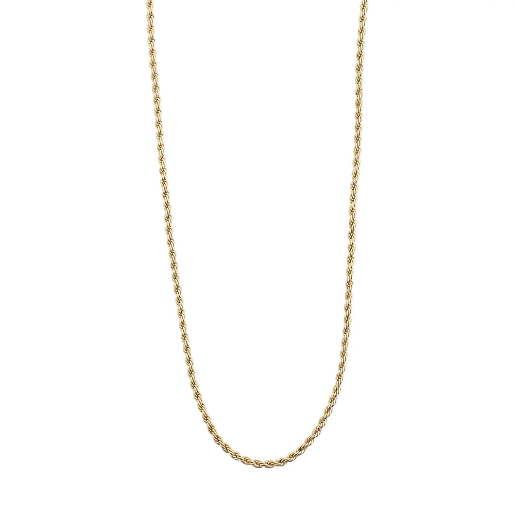 PAM Robe Chain Gold Plated Necklace by Pilgrim