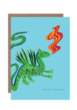 Load image into Gallery viewer, Dragon Adventure Birthday Card by Hutch Cassidy
