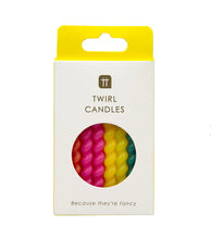 Load image into Gallery viewer, Twirl Candles by Talking Tables