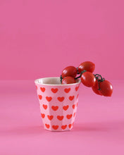 Load image into Gallery viewer, Rice DK - Medium Melamine Cup - Sweet Hearts Print