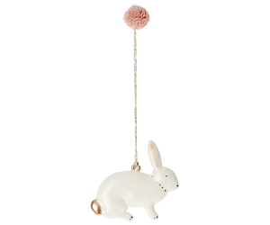 Metal Bunny Ornament by Maileg