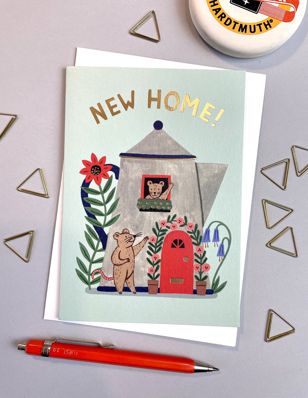 New Home Card by Holly Maguire