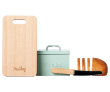 Load image into Gallery viewer, Maileg Miniature Bread Box with Cutting Board and Knife
