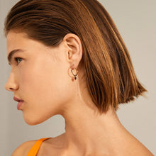 Load image into Gallery viewer, JAYLA Heart Pendant Earrings 2-in-1 Set Gold-Plated by Pilgrim