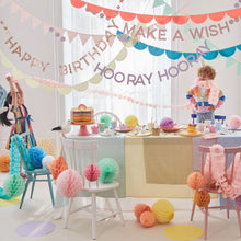 Load image into Gallery viewer, Rainbow Birthday Garland by Meri Meri